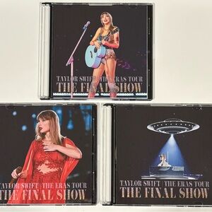 Taylor Swift The Eras Tour The Final Show Fanmade 3 Disc CD Set